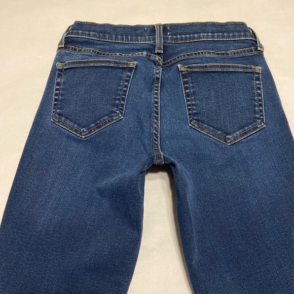 L’AGENCE “Brigitte” Skinny Mid-Rise Jeans Blue Denim Dark Wash Size 27” x 28” - Picture 4 of 15